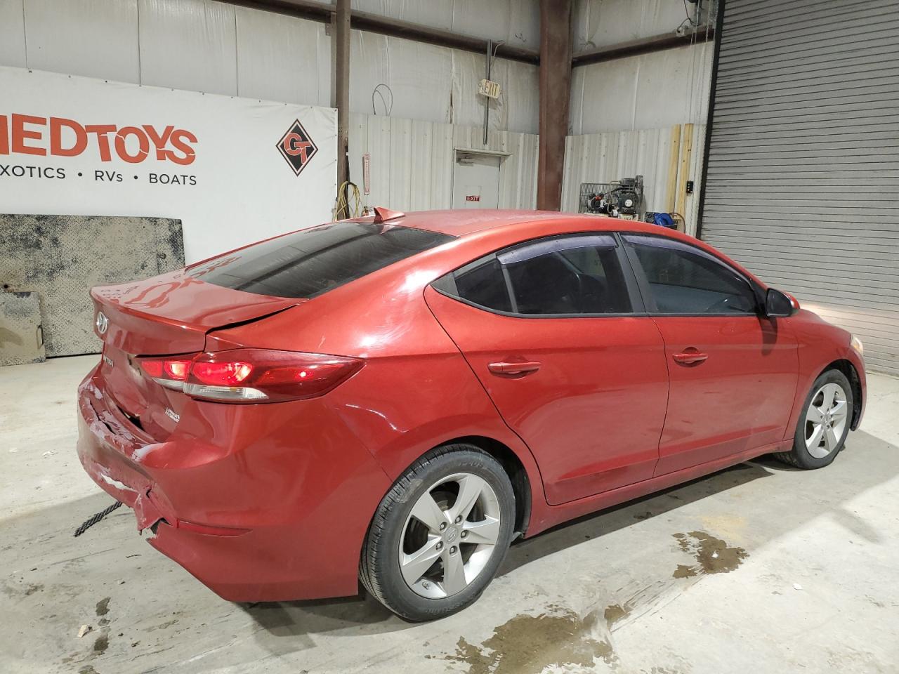 2017 Hyundai Elantra VIN 5NPD84LF2HH031556 Copart auction photo, rear end damage thumbnail 3