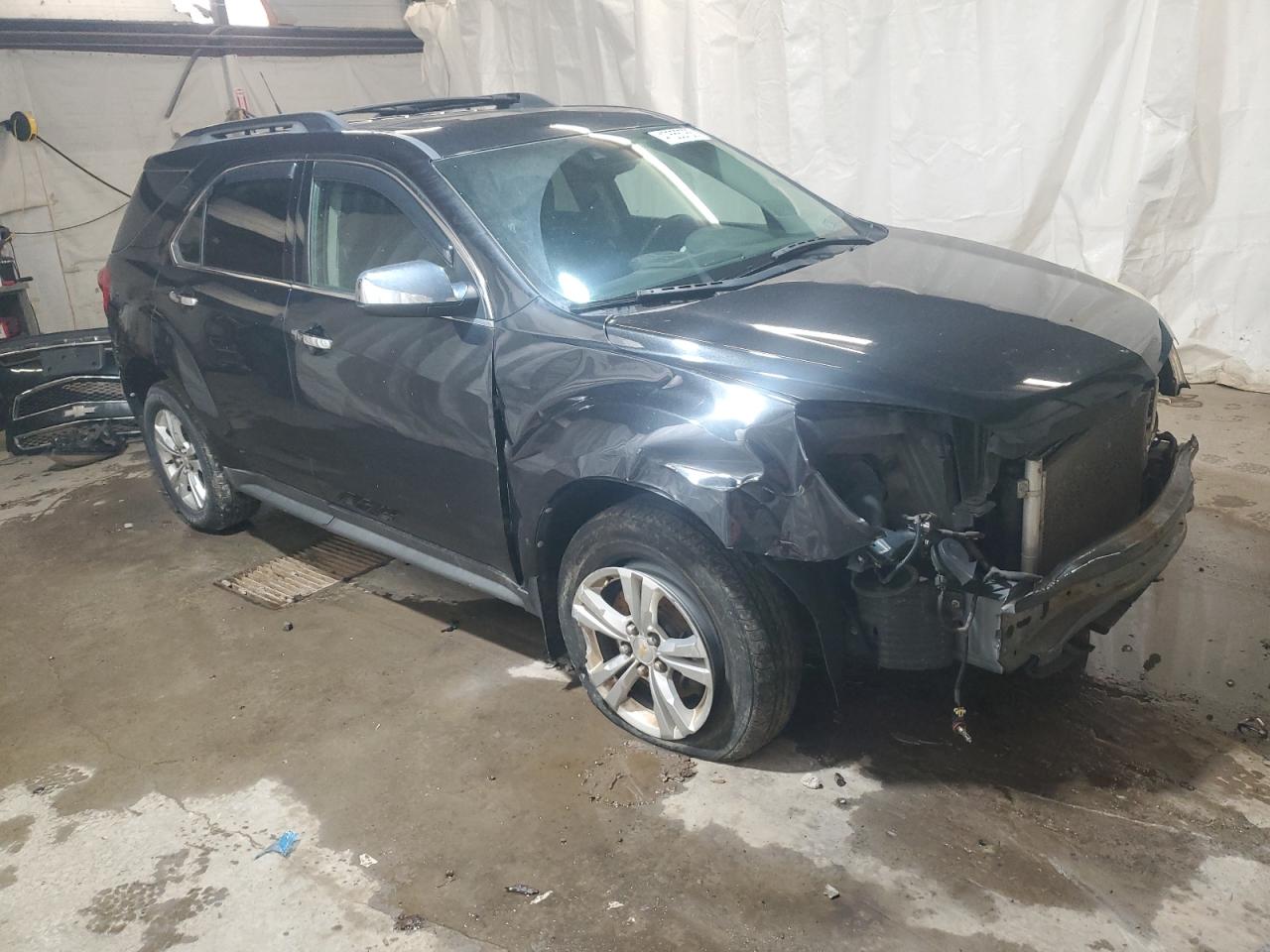 2012 Chevrolet Equinox VIN 2GNFLGE50C6189931 Copart auction photo, front end / side damage thumbnail 4