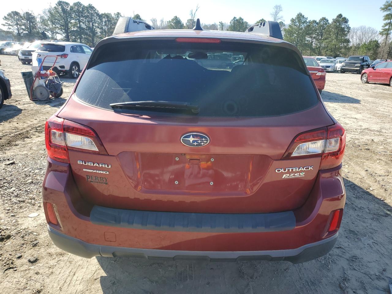 2016 Subaru Outback VIN 4S4BSACC4G3238873 Copart auction photo, front end / side damage thumbnail 6