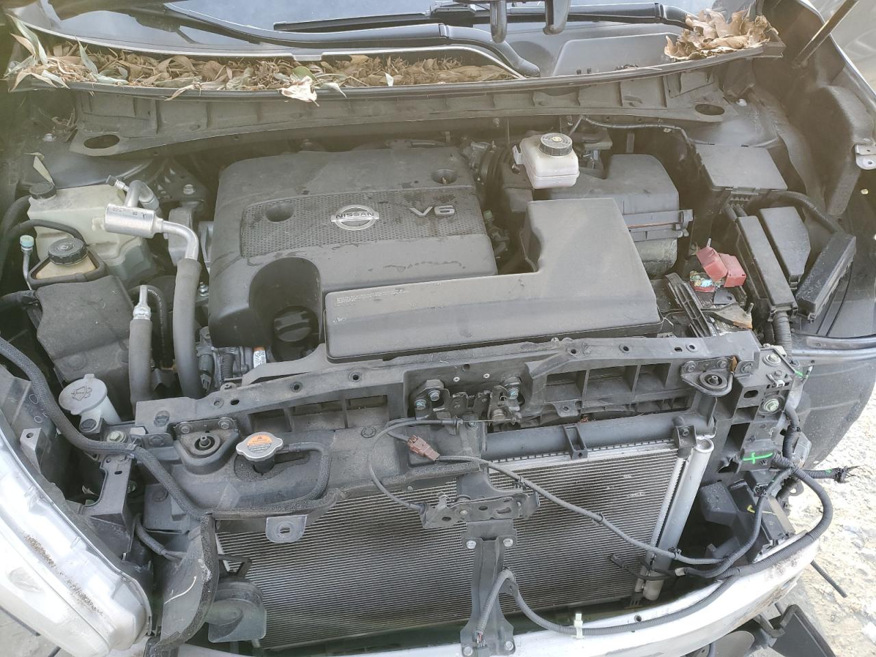 2016 Nissan Murano VIN 5N1AZ2MG7GN109027 Copart auction photo, front end damage thumbnail 12