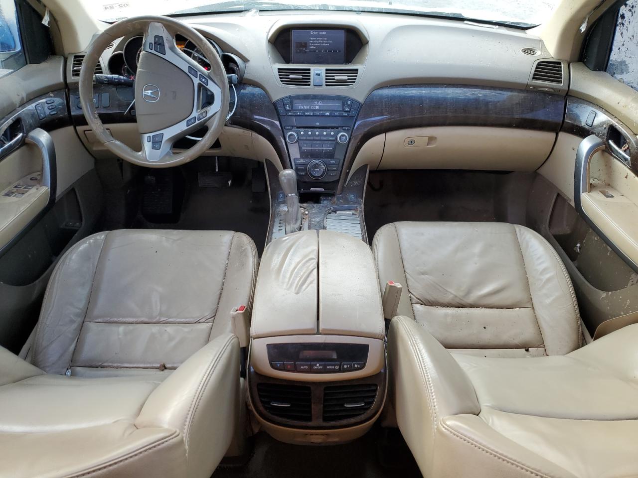 2013 Acura MDX VIN 2HNYD2H32DH519113 Copart auction photo, all over / top/roof damage thumbnail 8