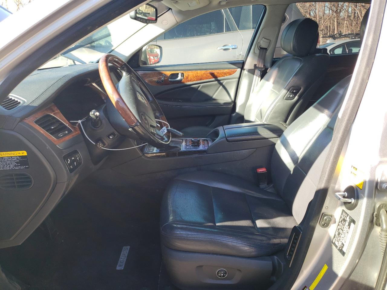 2014 Hyundai Equus VIN KMHGH4JH2EU076494 Copart auction photo, front end damage thumbnail 7
