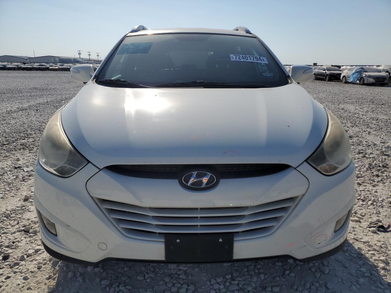 2013 Hyundai Tucson VIN KM8JU3AC4DU637650 Copart auction photo, all over damage thumbnail 5