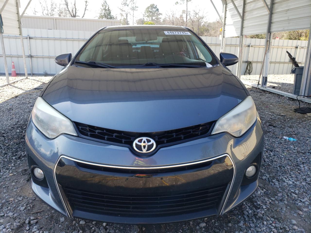 2015 Toyota Corolla VIN 2T1BURHE6FC426047 Copart auction photo, rear end damage thumbnail 5