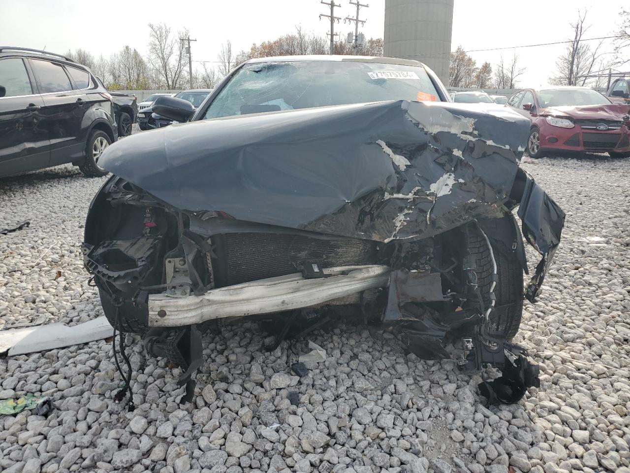 2013 Audi A4 VIN WAUAFAFLXDA044708 Copart auction photo, front end damage thumbnail 5
