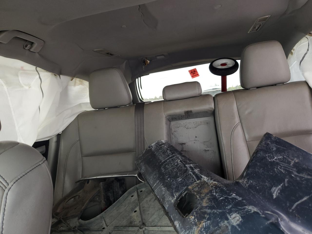 2016 Toyota Highlander VIN 5TDKKRFH0GS502261 Copart auction photo, side / front end damage thumbnail 10