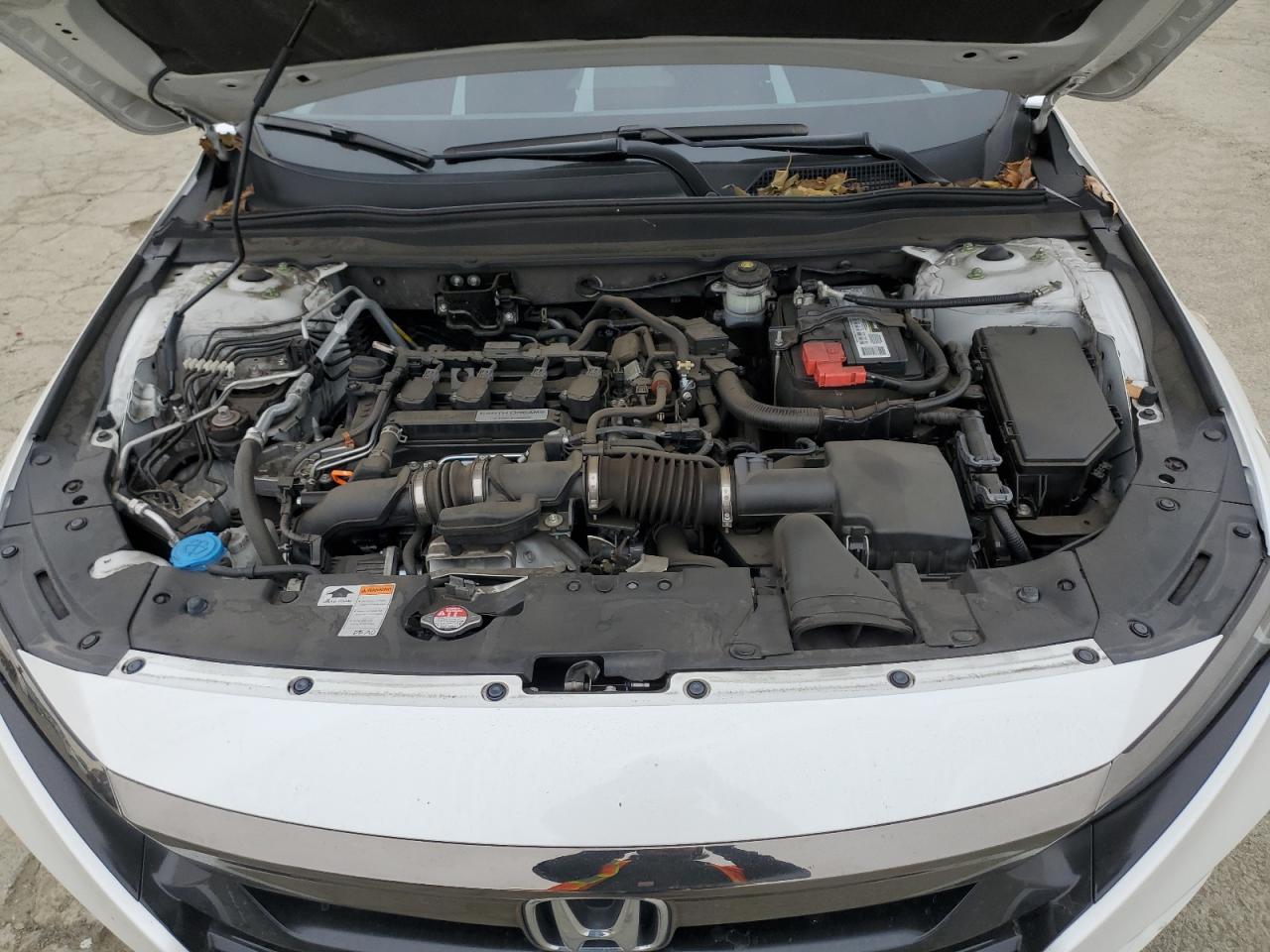 2020 Honda Accord VIN 1HGCV1F31LA093133 Copart auction photo, vandalism damage thumbnail 12