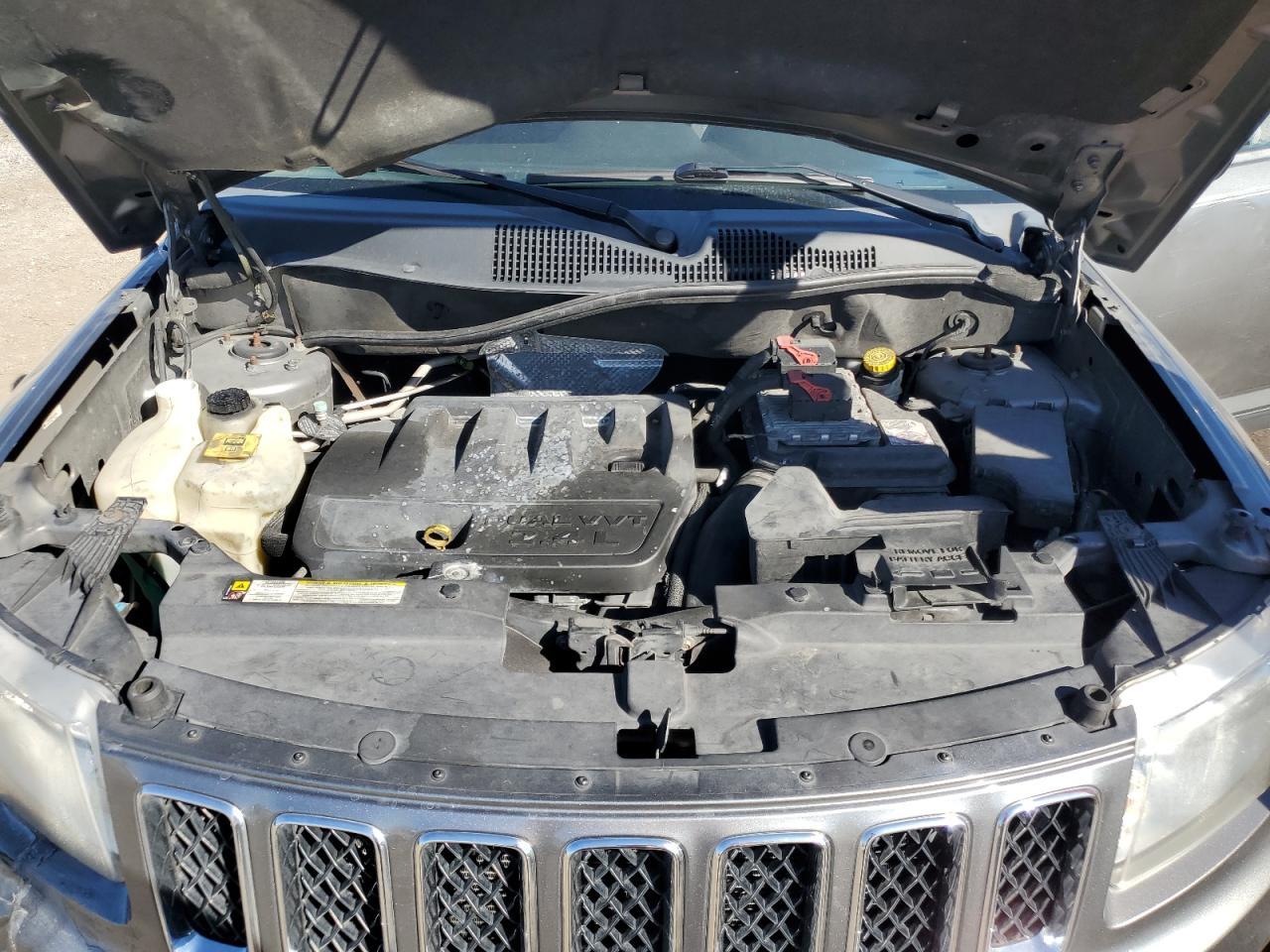 2011 Jeep Compass VIN 1J4NT1FB1BD219826 Copart auction photo, all over damage thumbnail 12