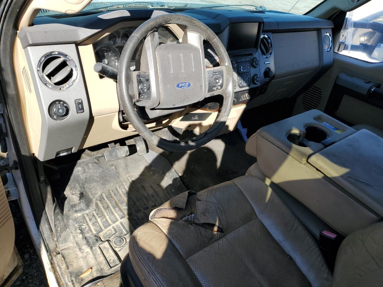 2013 Ford F350 VIN 1FT8X3B66DEA30856 Copart auction photo, front end damage thumbnail 8