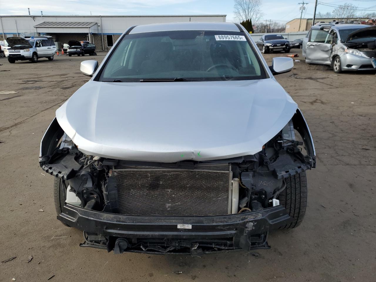 2018 Hyundai Santa Fe VIN 5XYZTDLB1JG534235 Copart auction photo, front end damage thumbnail 5