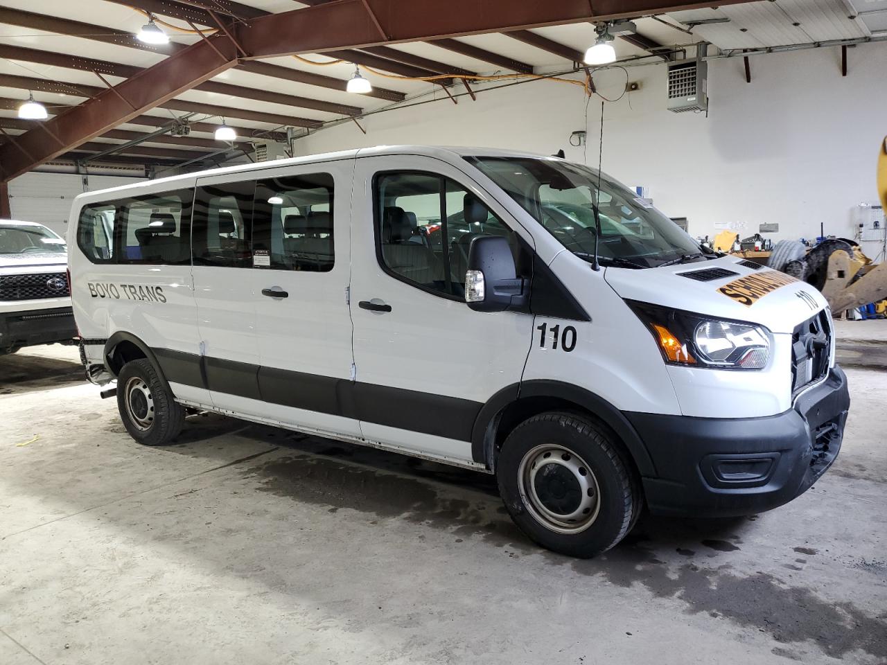 2023 Ford Transit VIN 1FBAX2Y88PKA85114 Copart auction photo, rear end / front end damage thumbnail 4