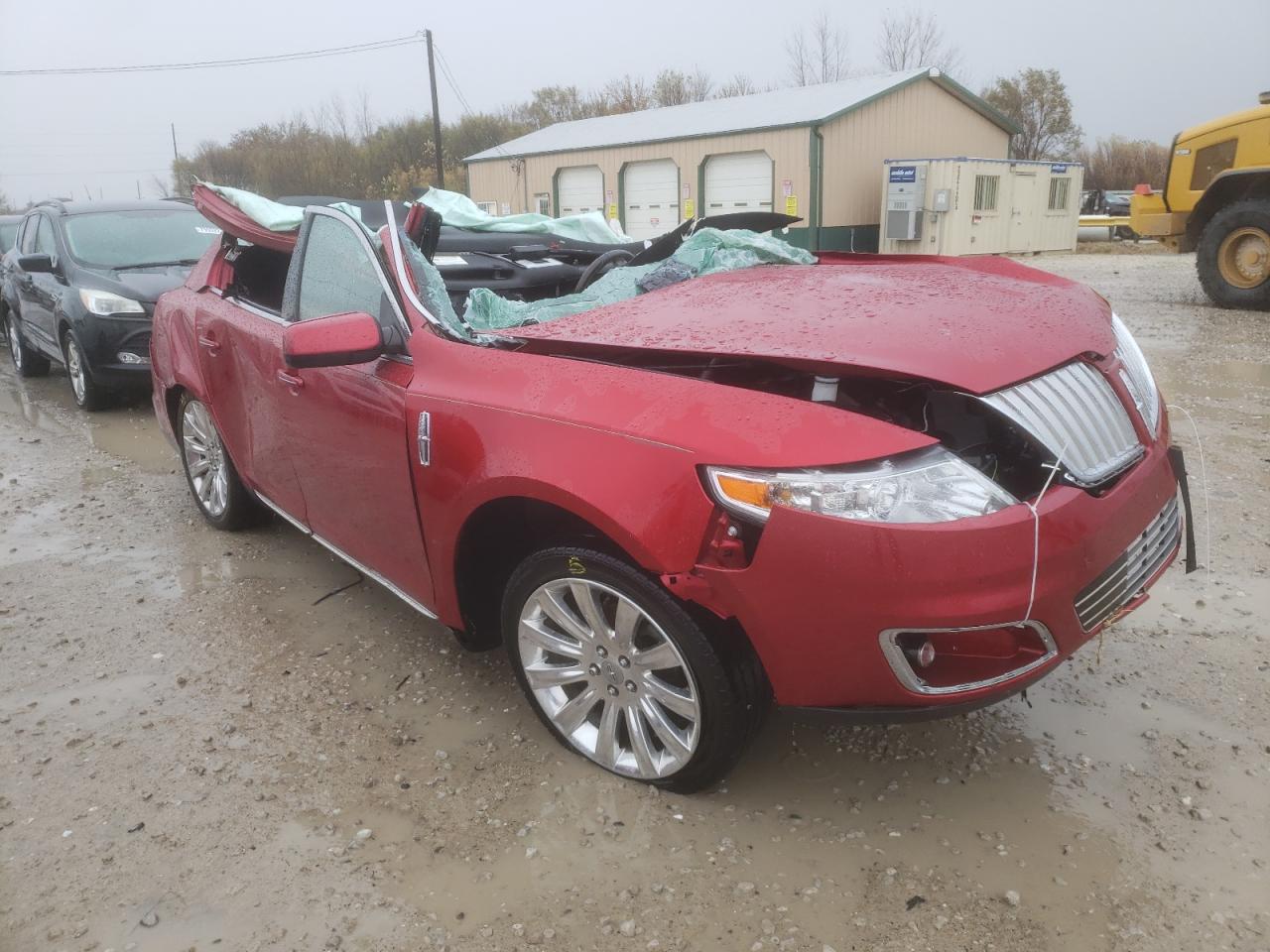 2011 Lincoln MKS VIN 1LNHL9DR9BG609715 Copart auction photo, all over damage thumbnail 4