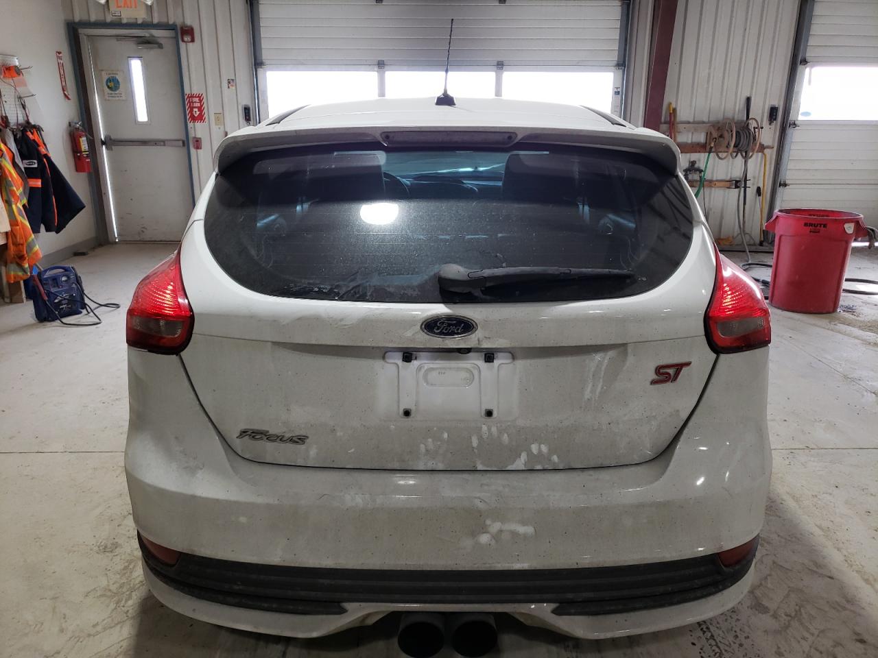 2018 Ford Focus VIN 1FADP3L99JL308914 Copart auction photo, front end damage thumbnail 6