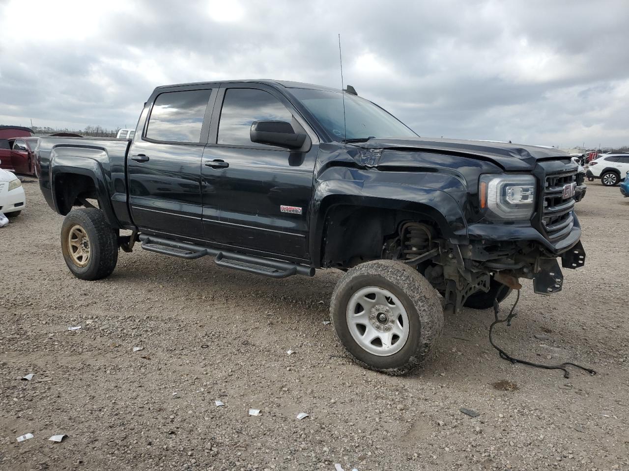 2016 GMC Sierra VIN 3GTU2NEC4GG330936 Copart auction photo, top/roof / front end damage thumbnail 4