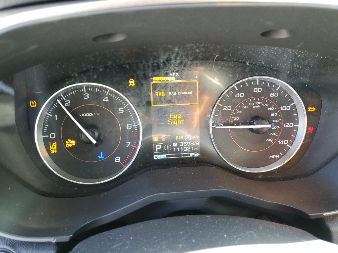 2020 Subaru XV VIN JF2GTANC2LH201890 Copart auction photo, front end / rear end damage thumbnail 9
