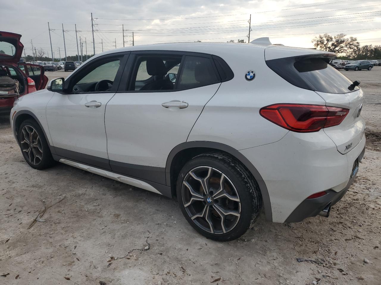 2018 BMW X2 VIN WBXYJ3C38JEP76035 Copart auction photo, water/flood / front end damage thumbnail 2