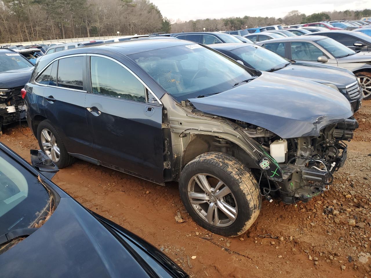 2014 Acura RDX VIN 5J8TB3H33EL016269 Copart auction photo, front end damage thumbnail 4