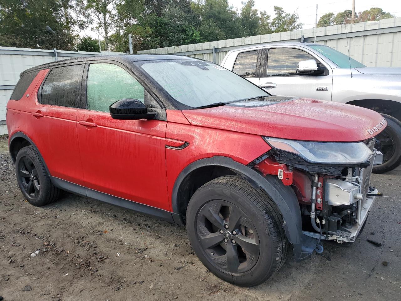 2020 Land Rover Discovery VIN SALCP2FX6LH840260 Copart auction photo, front end damage thumbnail 4