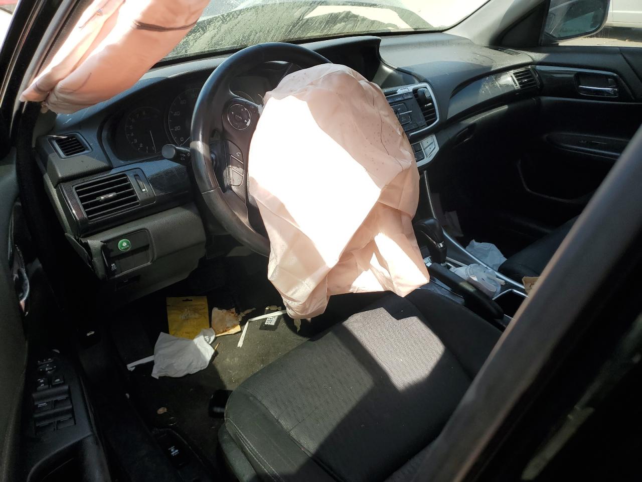 2014 Honda Accord VIN 1HGCR2F57EA066372 Copart auction photo, front end damage thumbnail 8