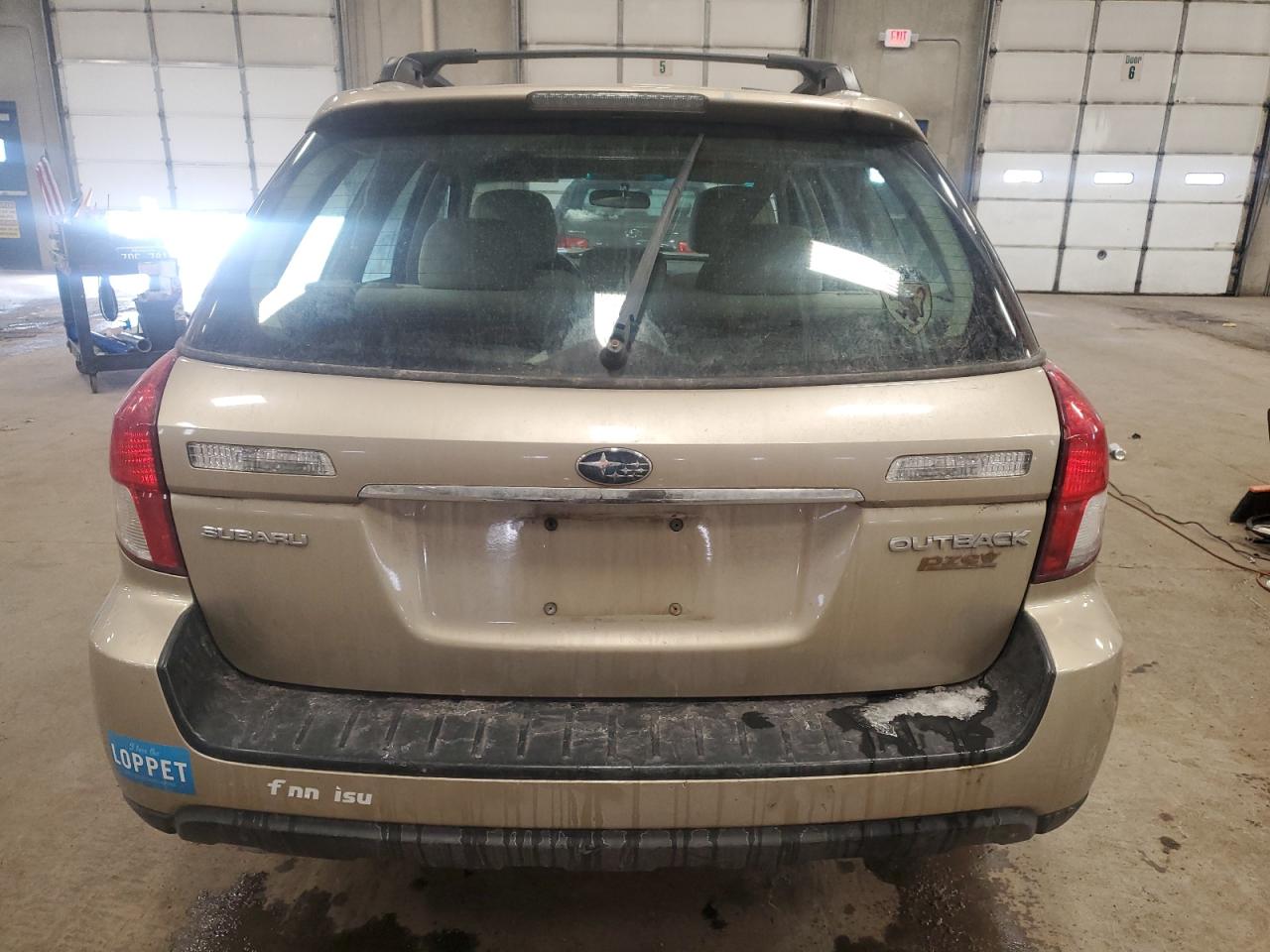 2009 Subaru Outback VIN 4S4BP61CX97334567 Copart auction photo, front end damage thumbnail 6