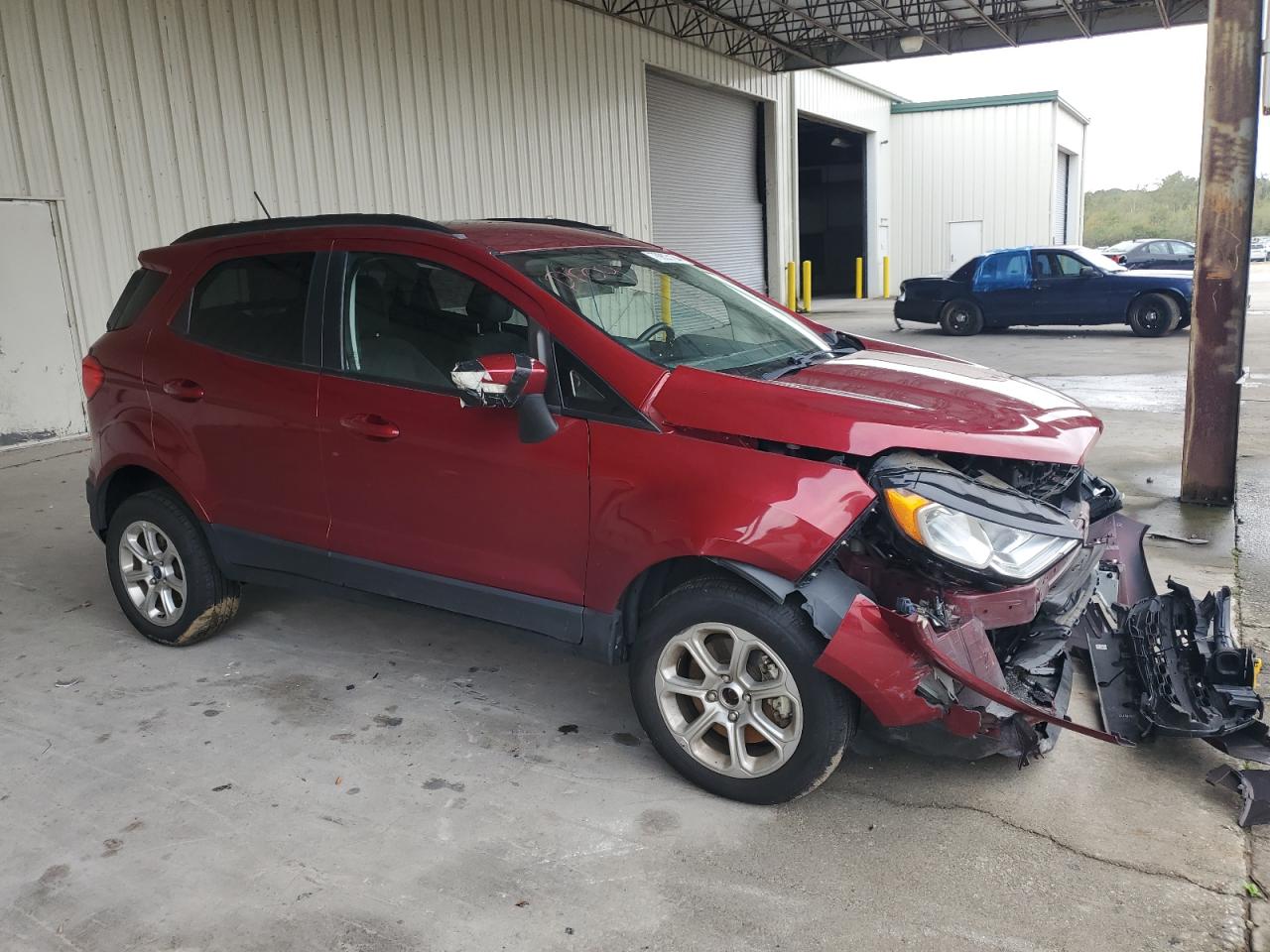 2020 Ford EcoSport VIN MAJ6S3GL7LC393459 Copart auction photo, front end damage thumbnail 4