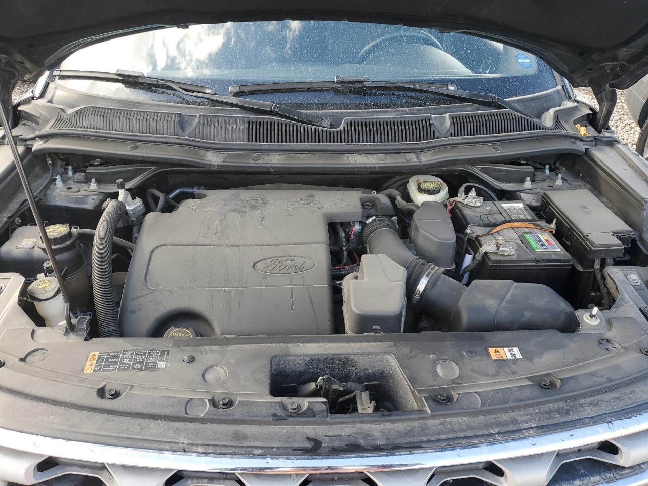 2017 Ford Explorer VIN 1FM5K8D81HGC26531 Copart auction photo, rear end damage thumbnail 11