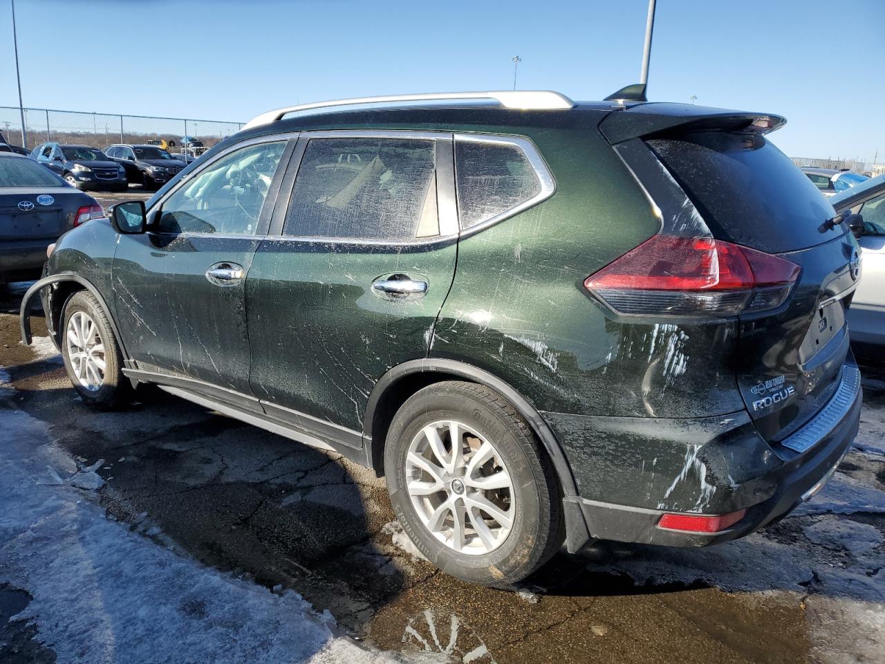 2020 Nissan Rogue VIN 5N1AT2MT6LC752506 Copart auction photo, side / front end damage thumbnail 2