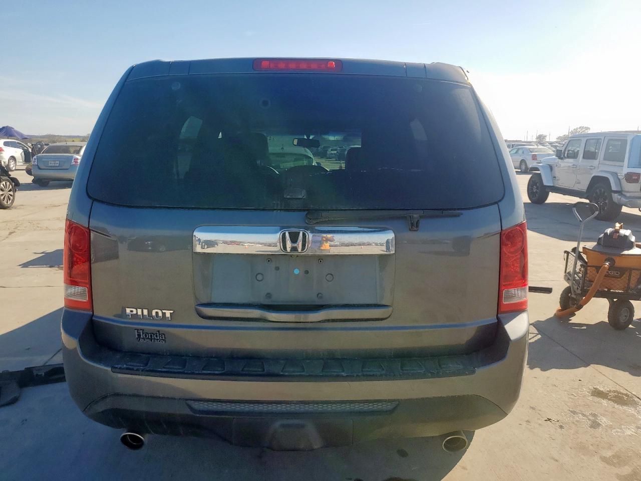 2013 Honda Pilot VIN 5FNYF3H7XDB031008 Copart auction photo, front end damage thumbnail 6