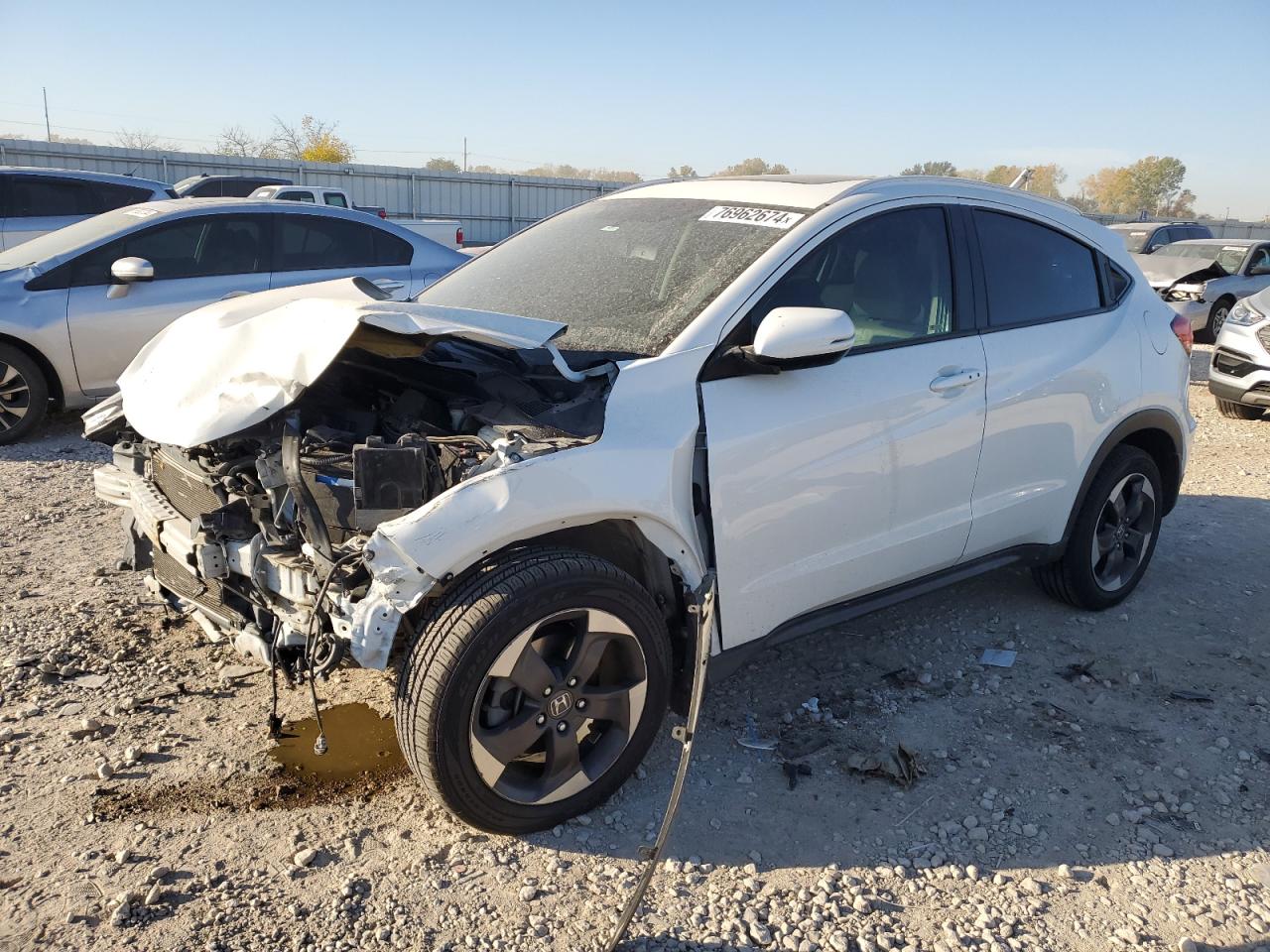 2018 Honda HR-V VIN 3CZRU6H70JM728085