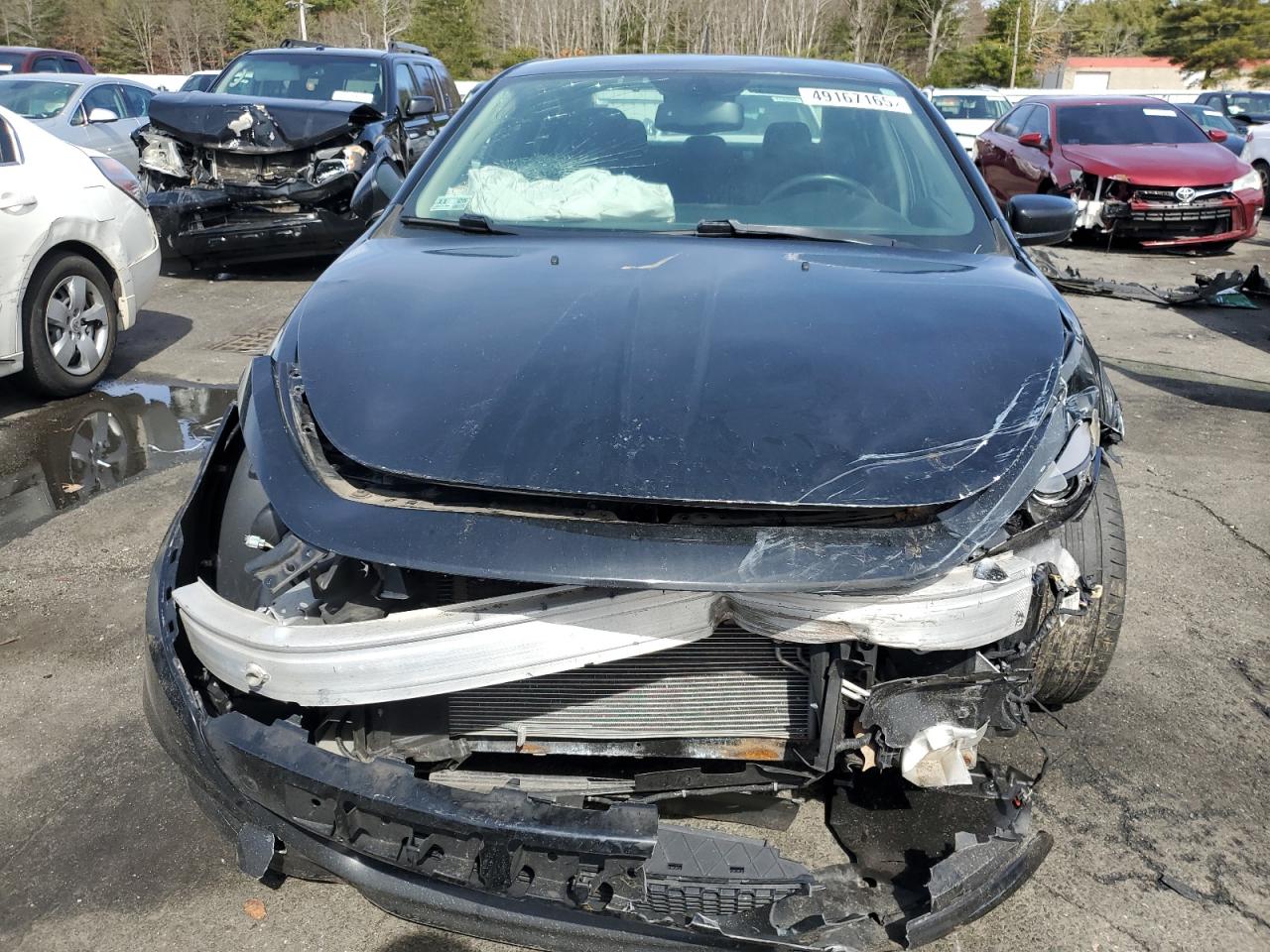 2013 Dodge Dart VIN 1C3CDFBA2DD288830 Copart auction photo, front end / minor dent/scratches damage thumbnail 5