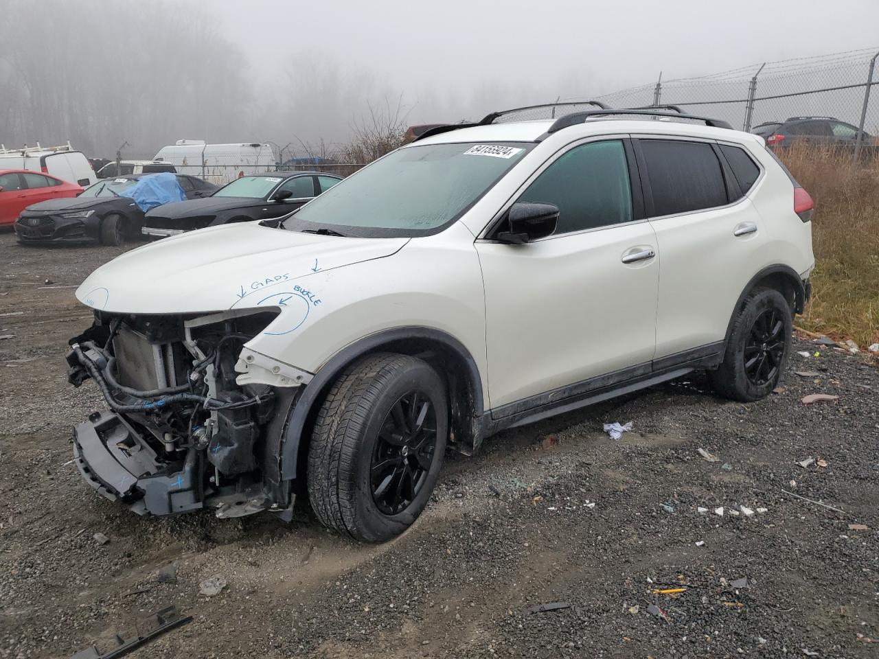 2017 Nissan Rogue VIN 5N1AT2MV5HC816284