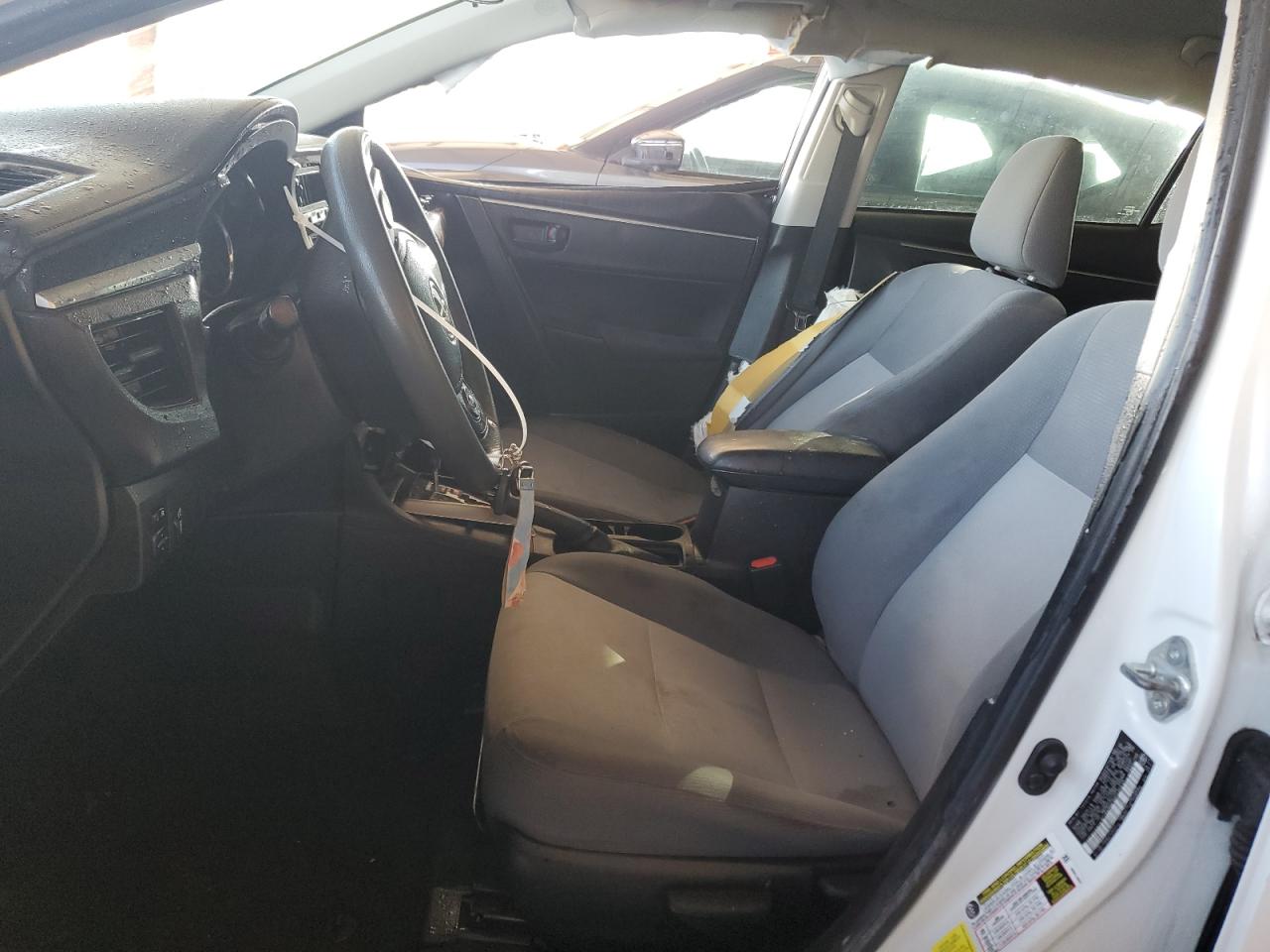 2016 Toyota Corolla VIN 2T1BURHE0GC710212 Copart auction photo, front end / undercarriage damage thumbnail 7