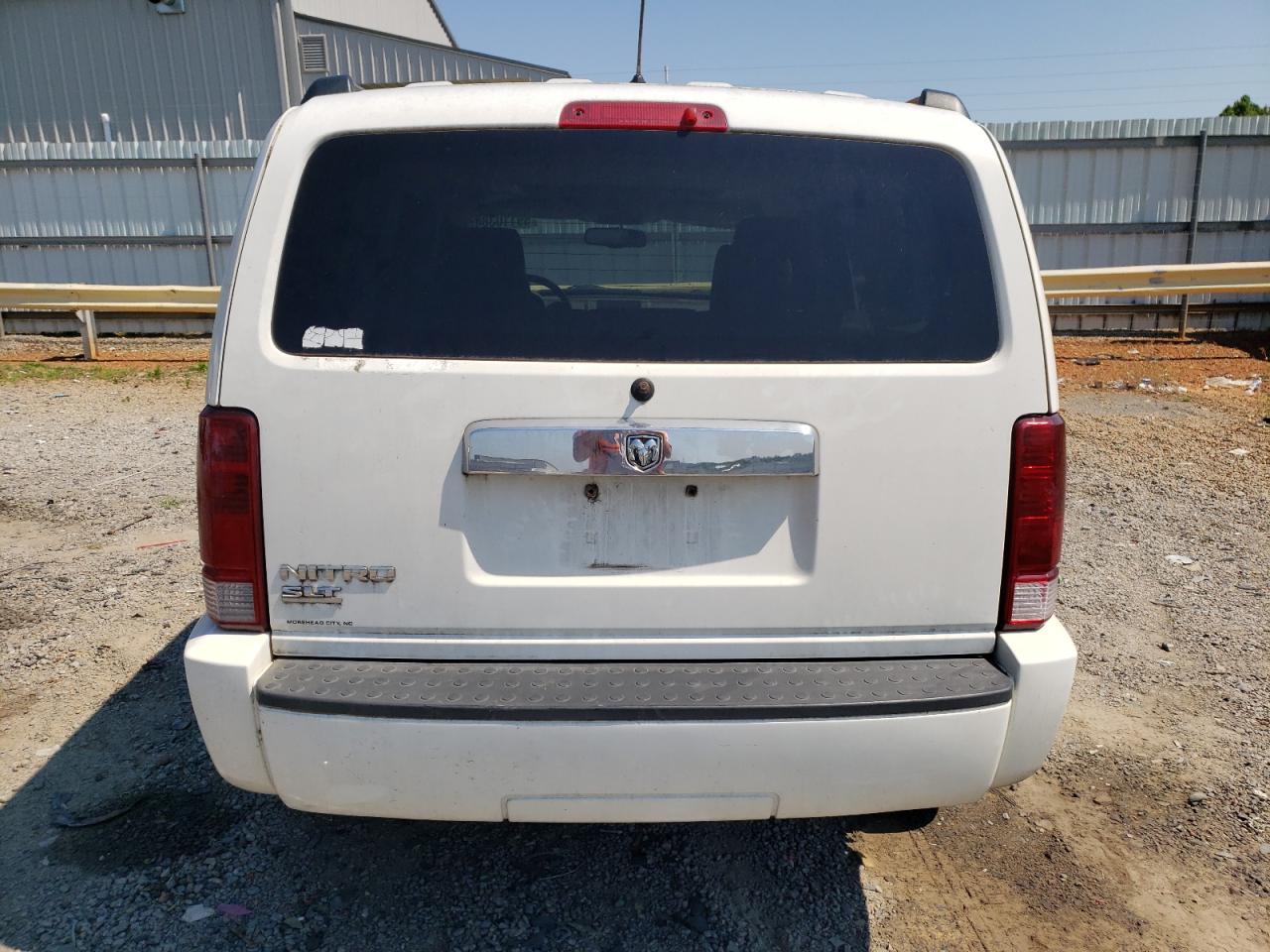 2007 Dodge Nitro VIN 1D8GT58K87W582916 Copart auction photo, side / rear end damage thumbnail 6