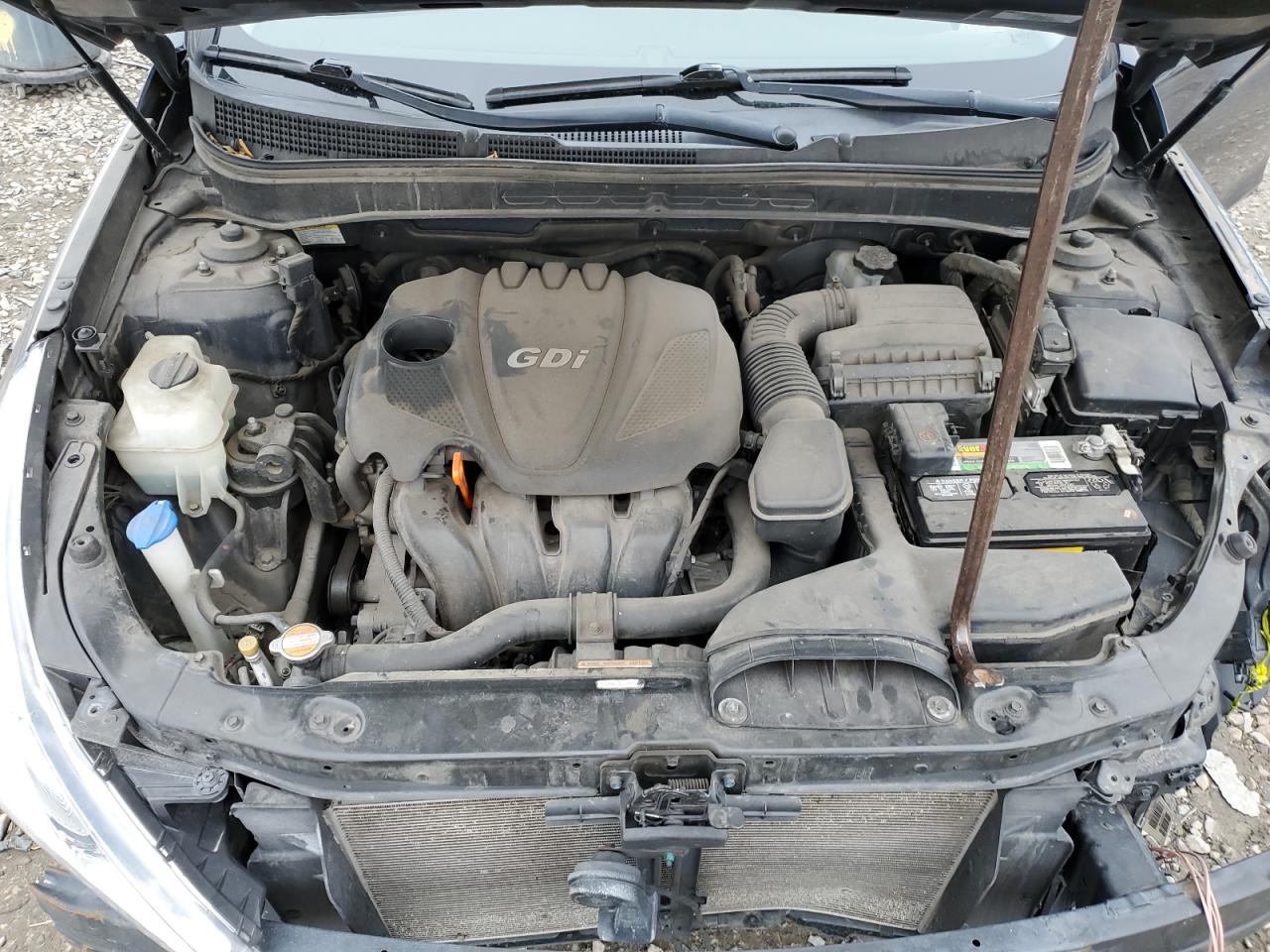 2011 Hyundai Sonata VIN 5NPEB4AC1BH242737 Copart auction photo, front end damage thumbnail 12