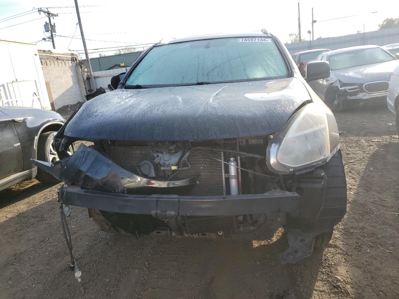 2012 Nissan Rogue VIN JN8AS5MV7CW716367 Copart auction photo, front end damage thumbnail 5