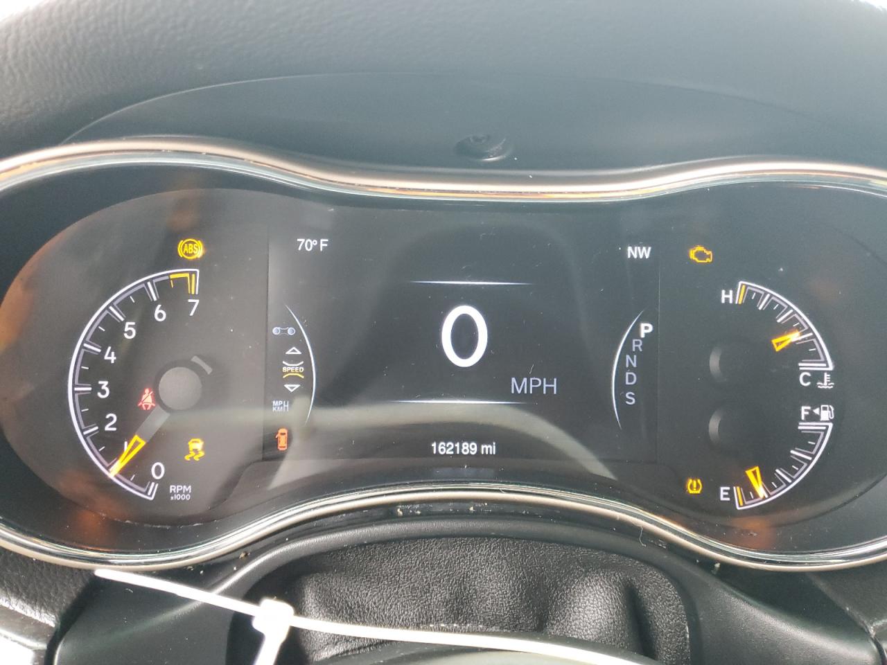 2014 Jeep Grand Cherokee VIN 1C4RJEBG4EC573775 Copart auction photo, front end / side damage thumbnail 9