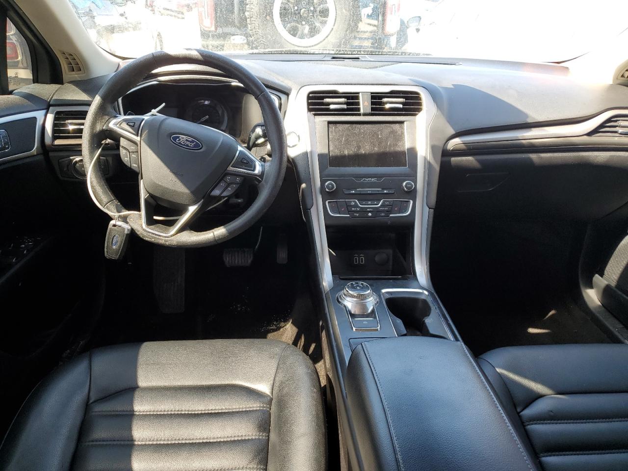 2019 Ford Fusion VIN 3FA6P0CD8KR145252 Copart auction photo, rear end damage thumbnail 8
