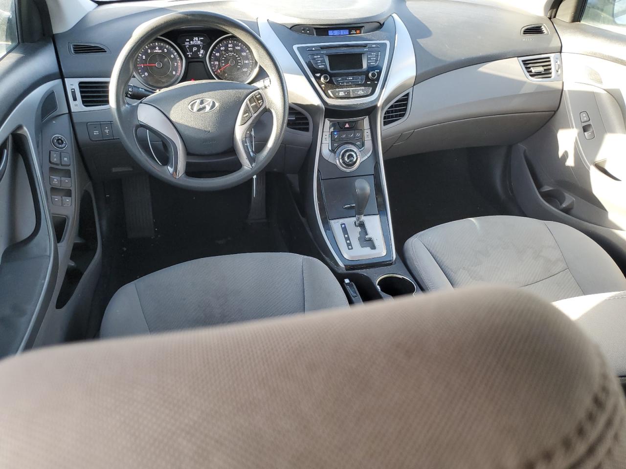 2013 Hyundai Elantra VIN 5NPDH4AE0DH384060 Copart auction photo, front end damage thumbnail 8