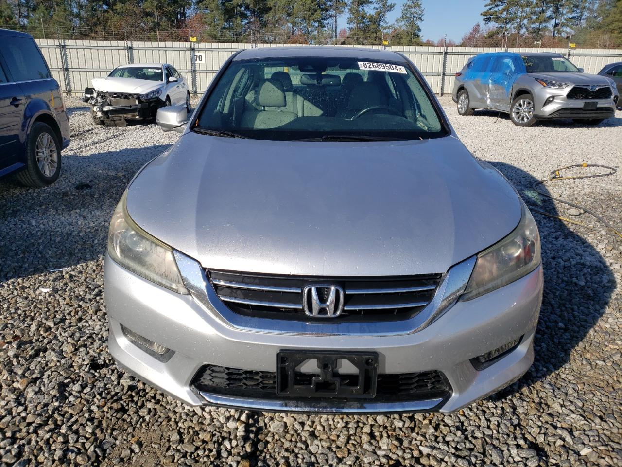 2014 Honda Accord VIN 1HGCR2F81EA130321 Copart auction photo, side / rear end damage thumbnail 5