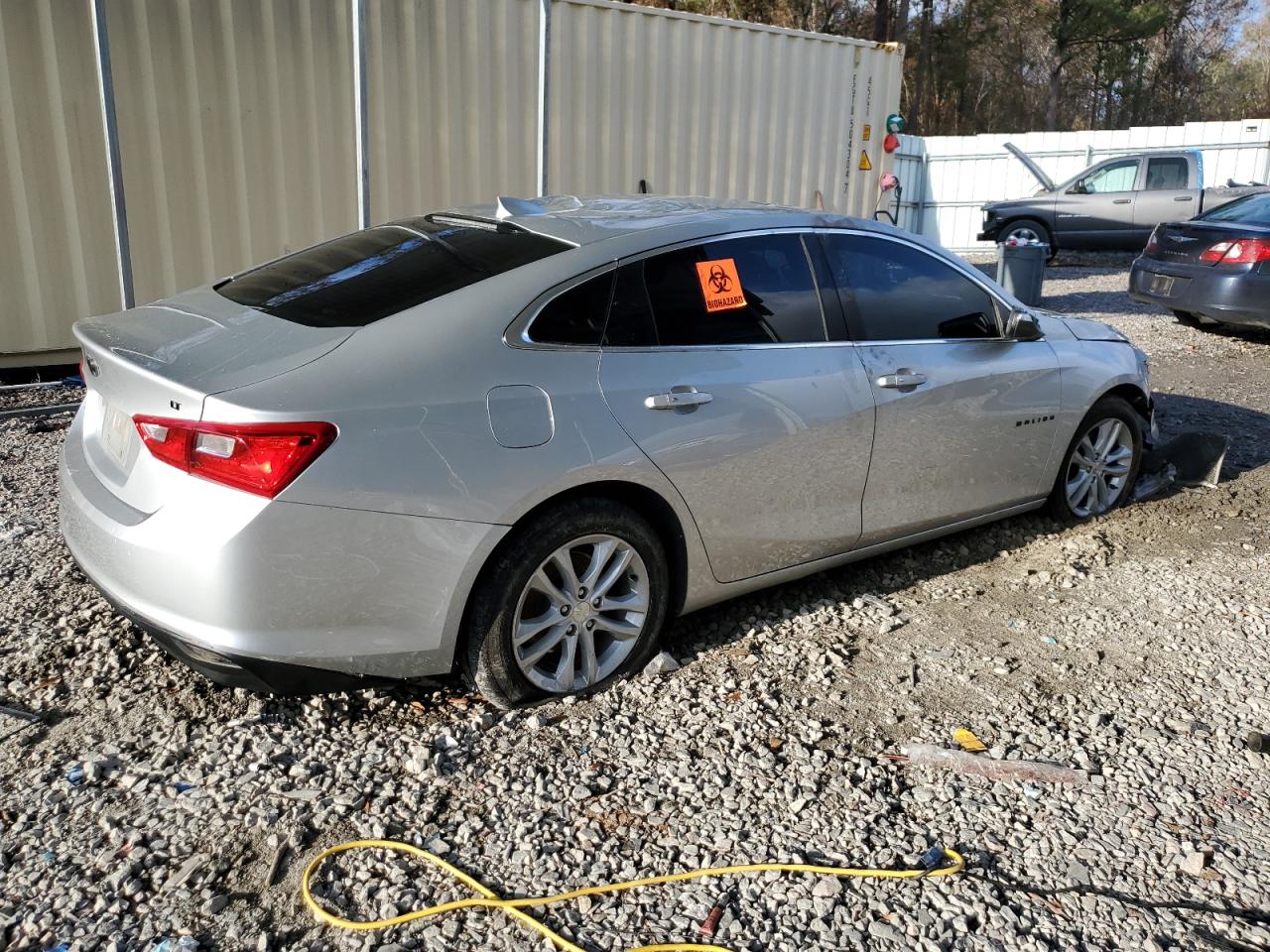 2018 Chevrolet Malibu VIN 1G1ZD5ST0JF225249 Copart auction photo, all over damage thumbnail 3