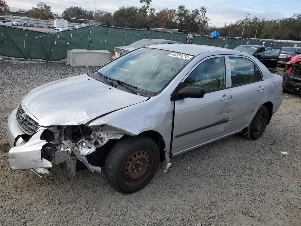 2007 Toyota Corolla VIN JTDBR32E870106912