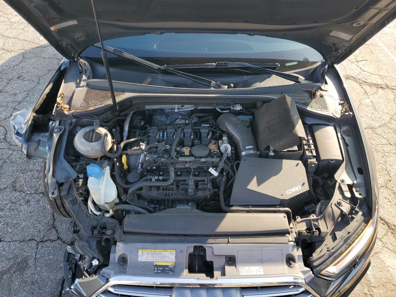 2017 Audi S3 VIN WAUB1GFF5H1015638 Copart auction photo, front end / undercarriage damage thumbnail 13