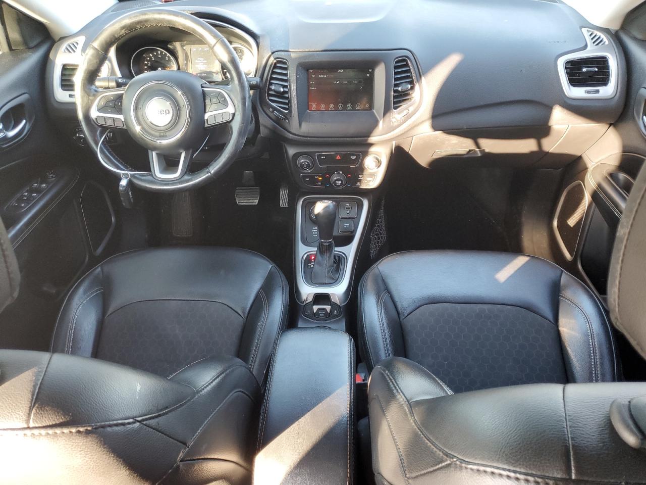 2019 Jeep Compass VIN 3C4NJDBB6KT849676 Copart auction photo, undercarriage / front end damage thumbnail 8