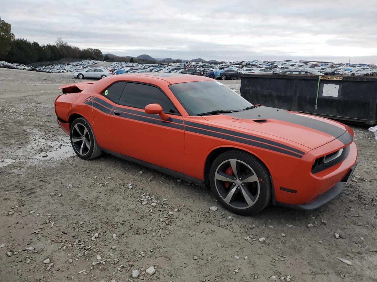 2013 Dodge Challenger VIN 2C3CDYBT9DH733726 Copart auction photo, rear end damage thumbnail 4