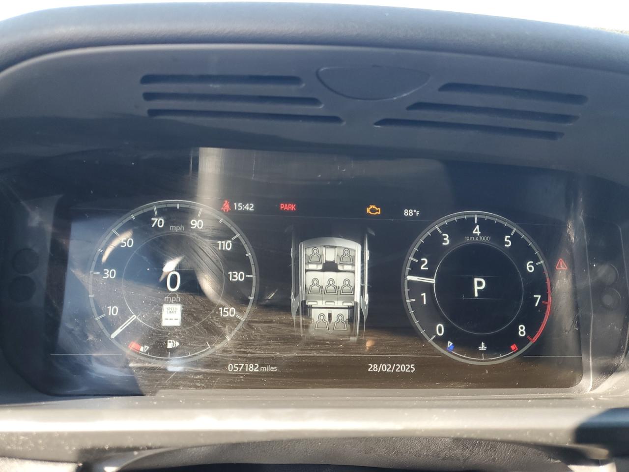 2018 Land Rover Discovery VIN SALRG2RV3JA075454 Copart auction photo, front end damage thumbnail 9