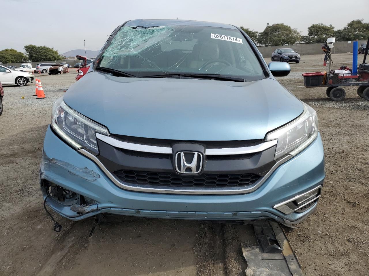 2016 Honda CR-V VIN 2HKRM3H59GH500636 Copart auction photo, rollover damage thumbnail 5