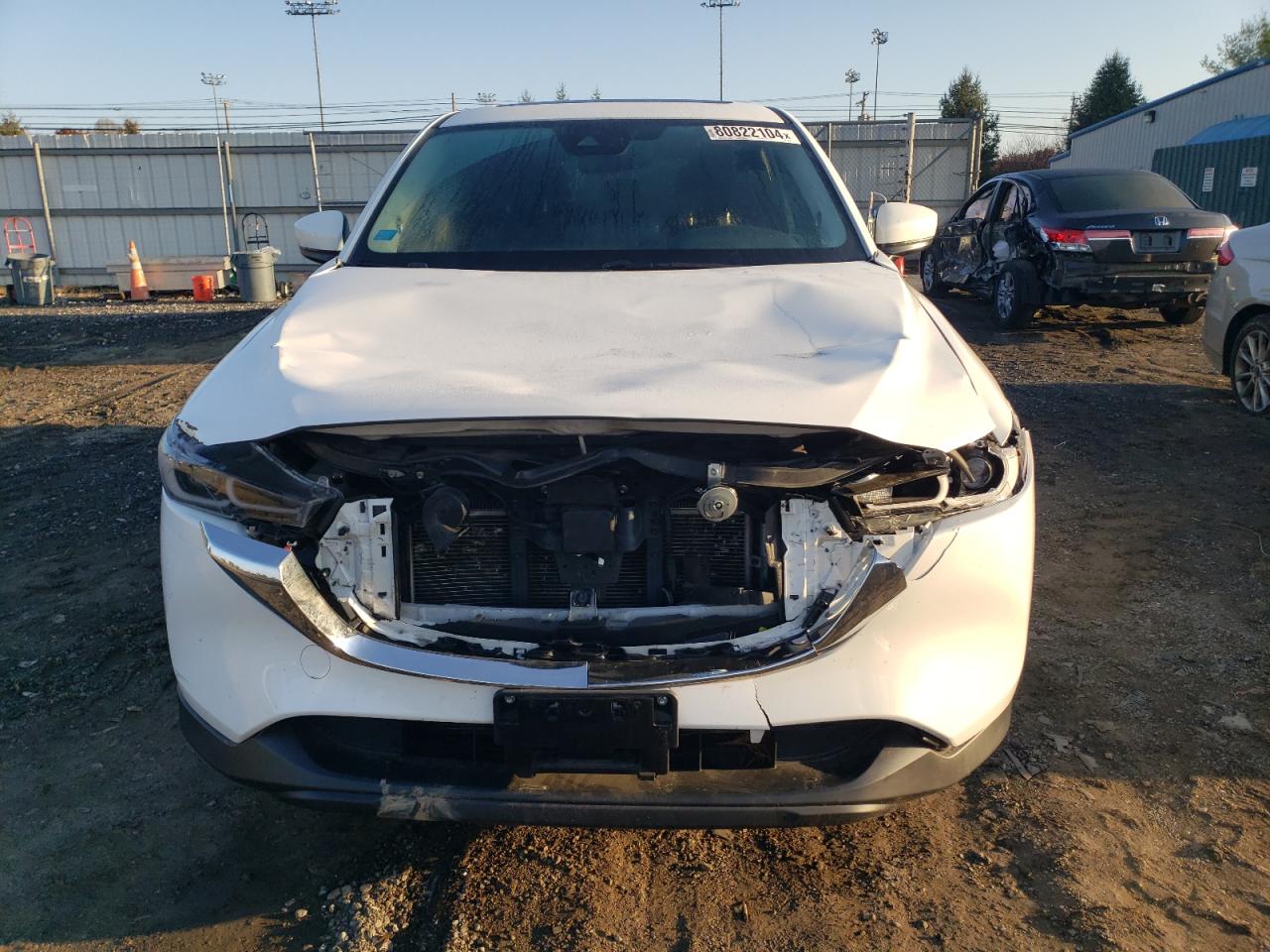 2022 Mazda CX-5 VIN JM3KFBDM0N0541449 Copart auction photo, front end / minor dent/scratches damage thumbnail 5