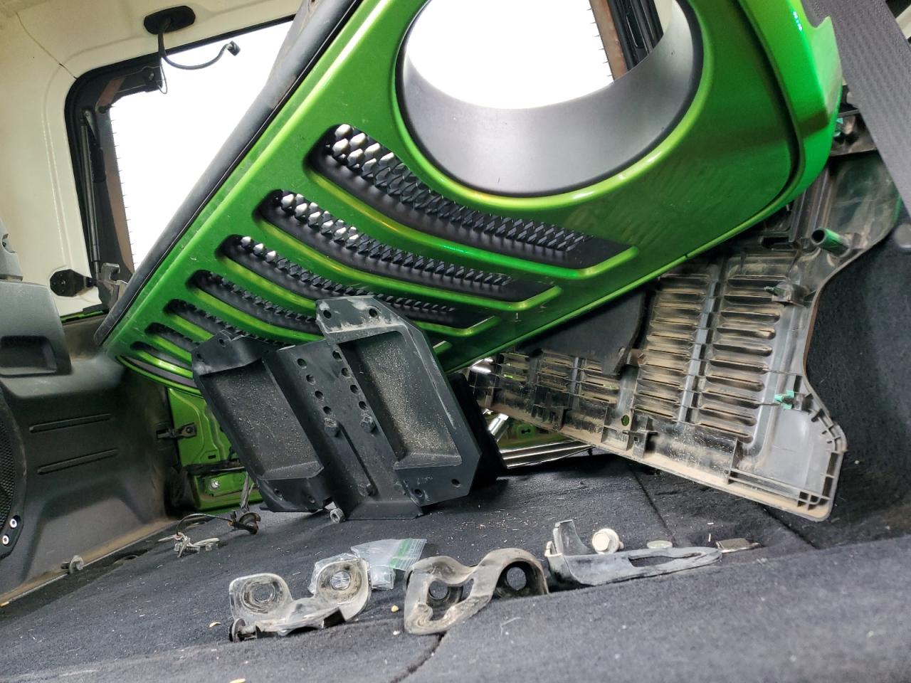 2019 Jeep Wrangler VIN 1C4HJXFGXKW580970 Copart auction photo, front end / frame damage damage thumbnail 12
