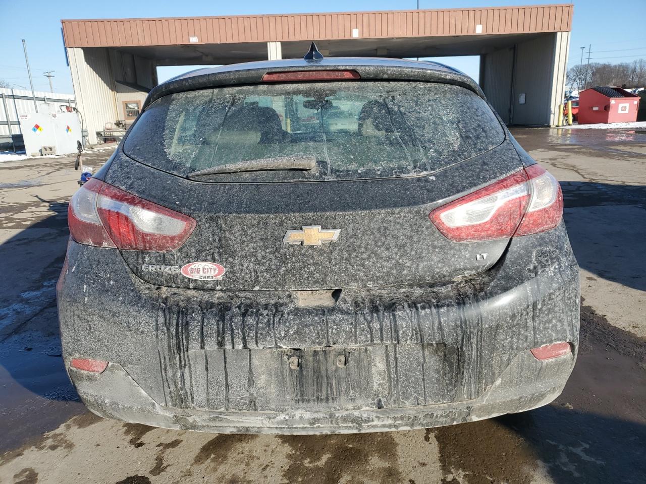 2018 Chevrolet Cruze VIN 3G1BE6SM0JS570323 Copart auction photo, front end / side damage thumbnail 6