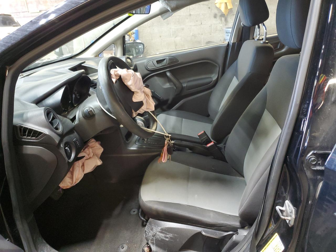 2016 Ford Fiesta VIN 3FADP4TJ7GM185718 Copart auction photo, front end / top/roof damage thumbnail 7